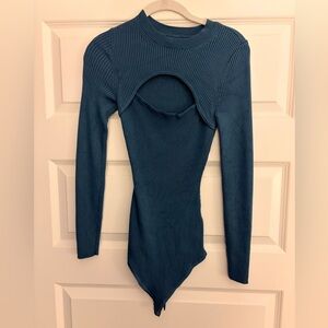 Abercrombie & Fitch Rib Knit Bodysuit